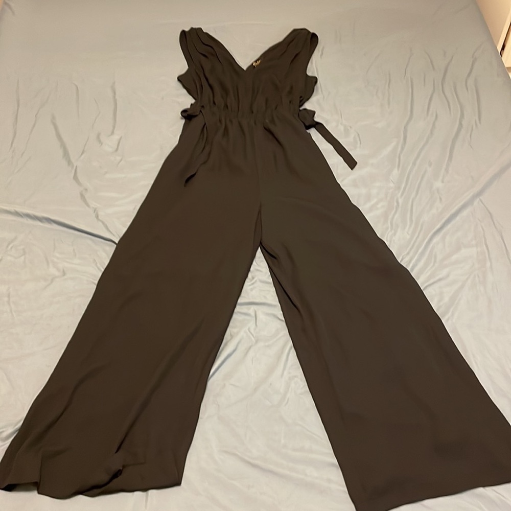 Black Chiffon Pant Romper
